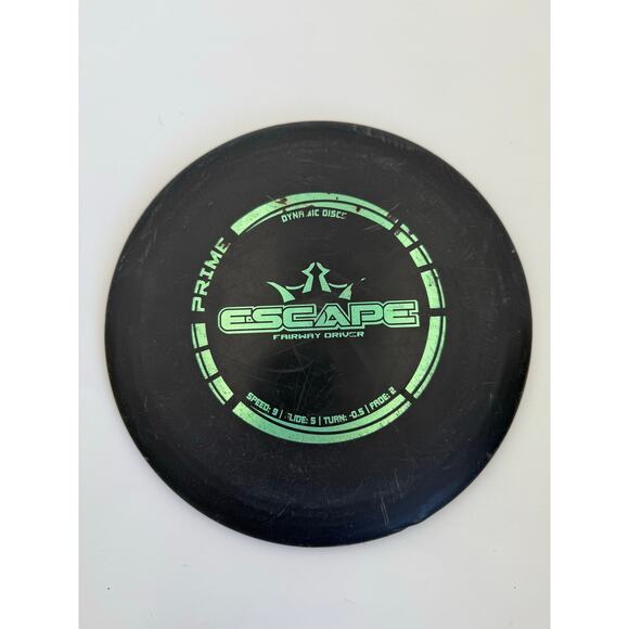 Dynamic Discs Disc Golf Prime Escape Fairway Driver Disc Black - Picture 1 of 2
